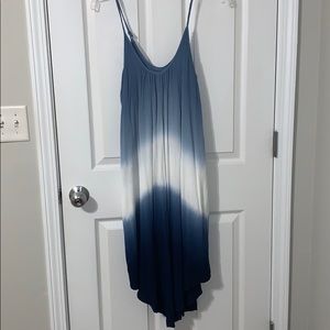 Blue ombré dress